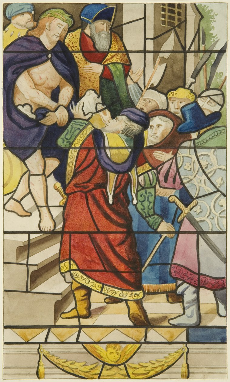 Målat glas i St Mark