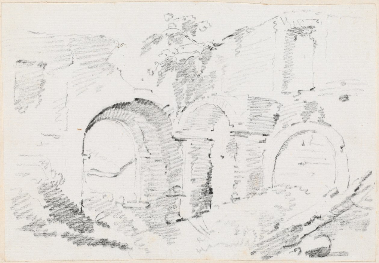 romerska murar av Joseph Marie Vien