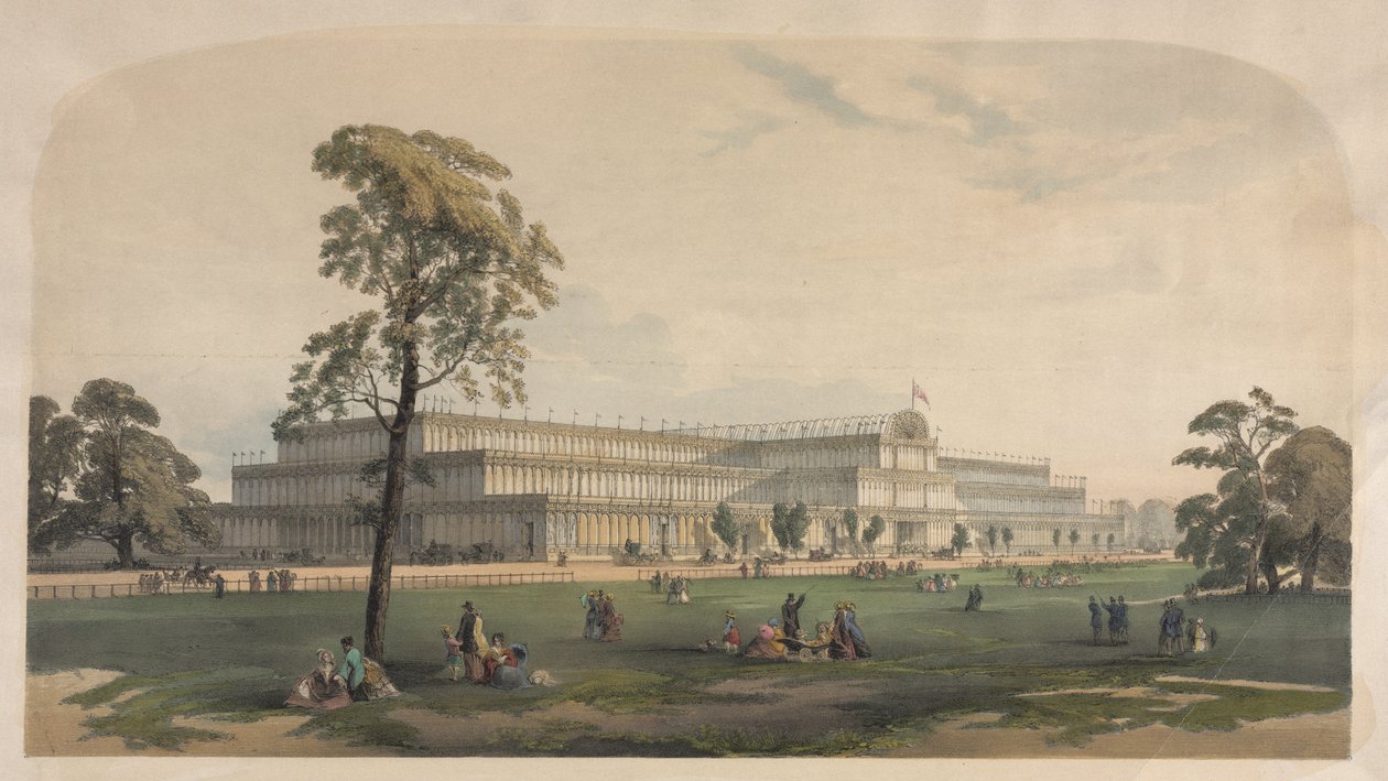Kristallpalatset av Joseph Nash
