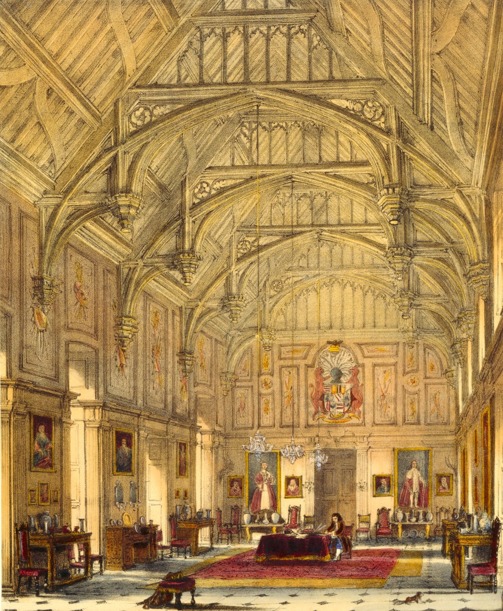 The Grand Hall, Biddington, Surrey, 1600, från 