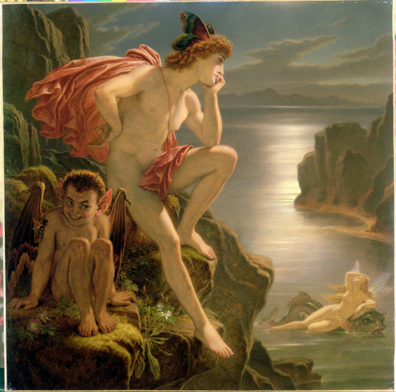 Oberon och sjöjungfrun av Joseph Noel Paton