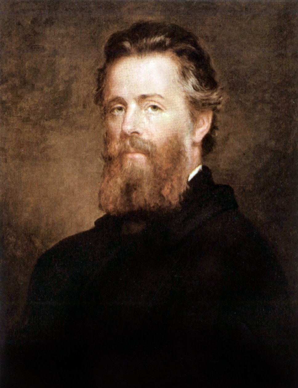 Herman Melville, ca 1870 av Joseph Oriel Eaton