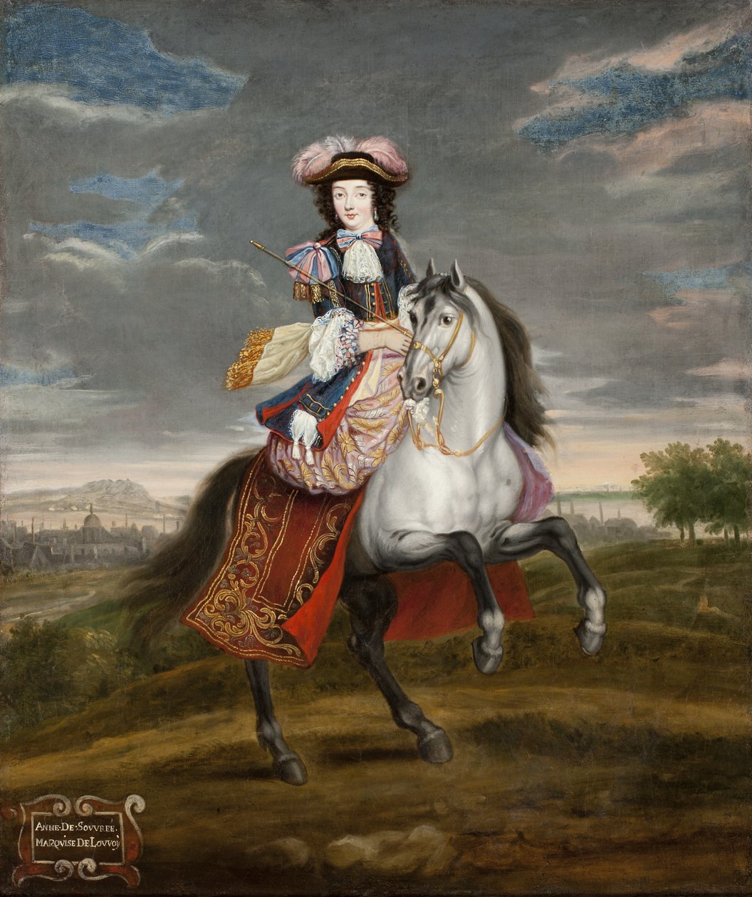 Porträtt av Joseph Parrocel