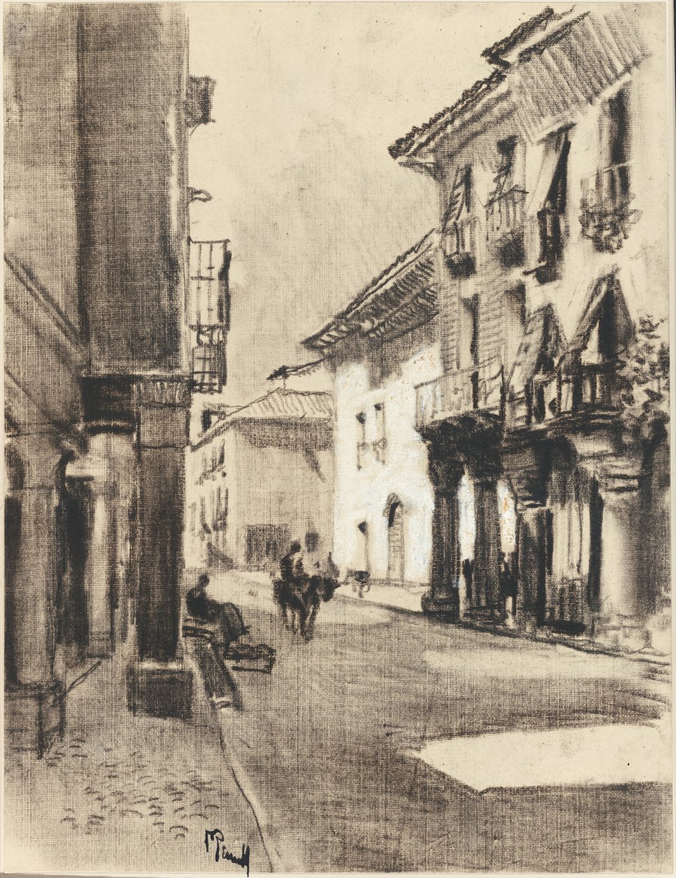 Calle borgmästare Alcala av Joseph Pennell