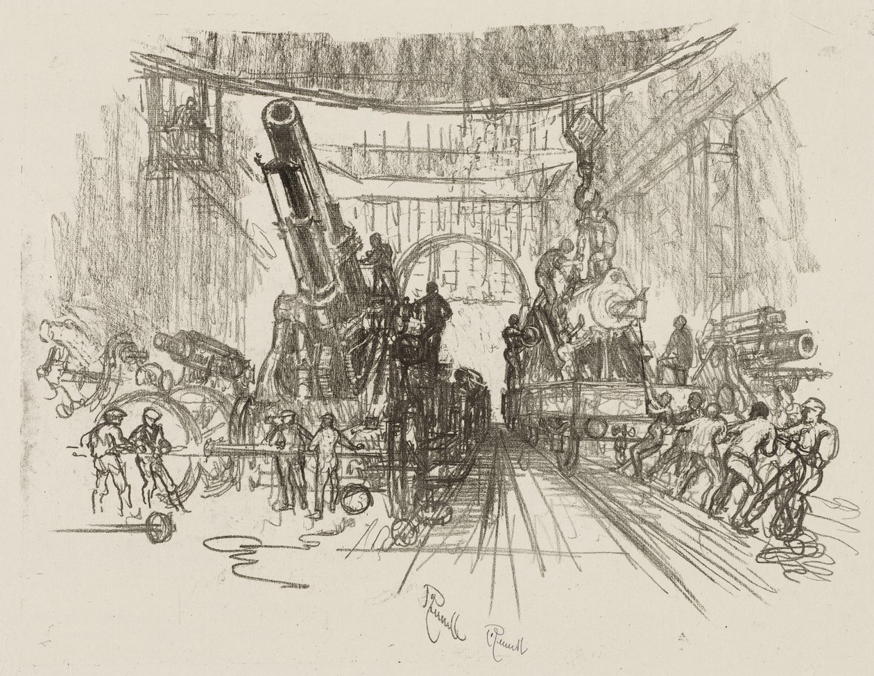 English War Work: Ready for War av Joseph Pennell