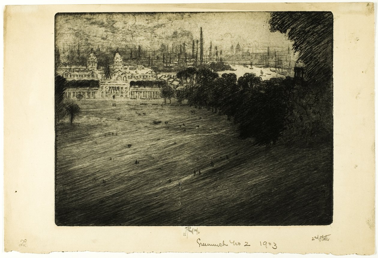 Greenwich Park, nr 2 av Joseph Pennell