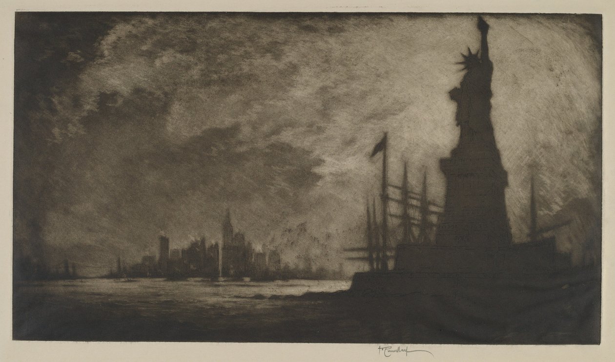 Hejdå Amerika av Joseph Pennell