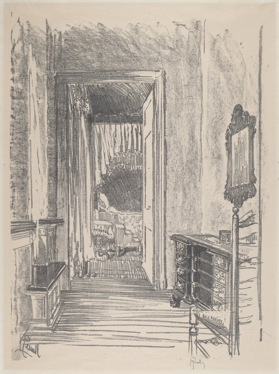 Hall till sovrummet, Stenton av Joseph Pennell