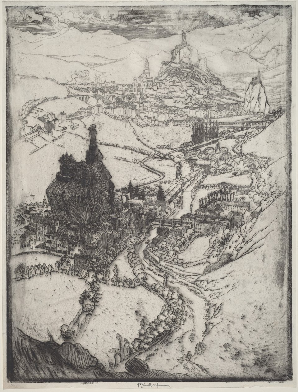Le Puy av Joseph Pennell