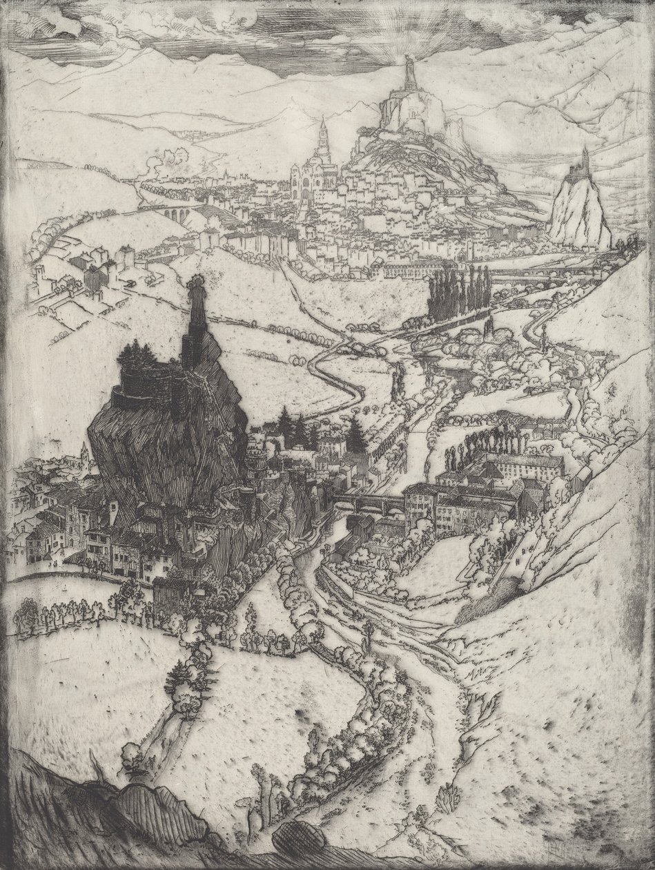 LePuy, 1894. av Joseph Pennell