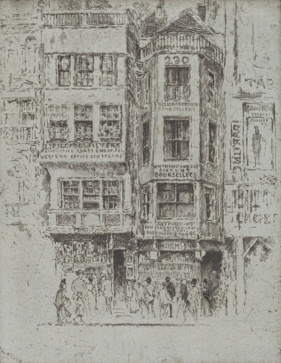 Nr 230 Strand, 1903. av Joseph Pennell