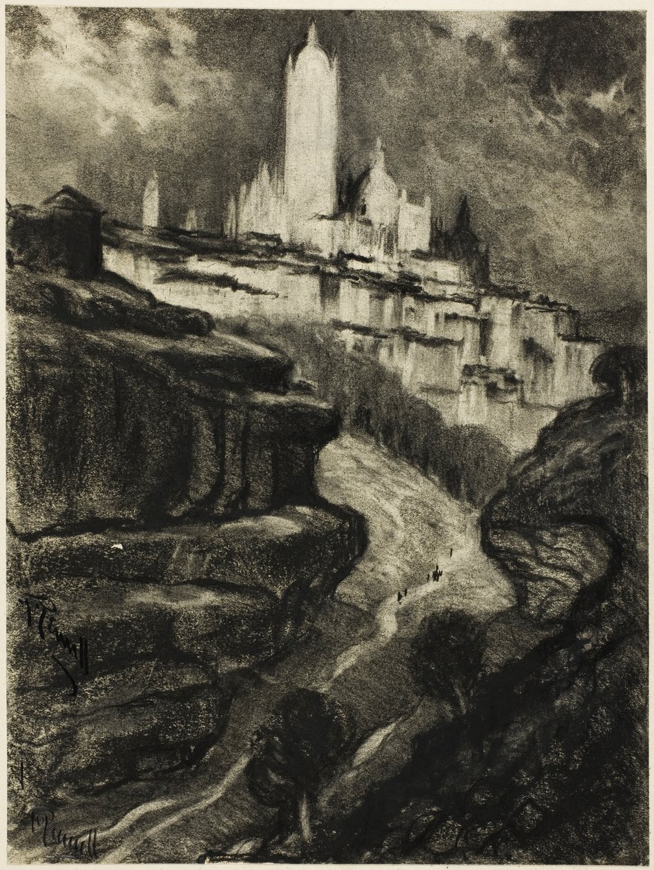 Segovia av Joseph Pennell