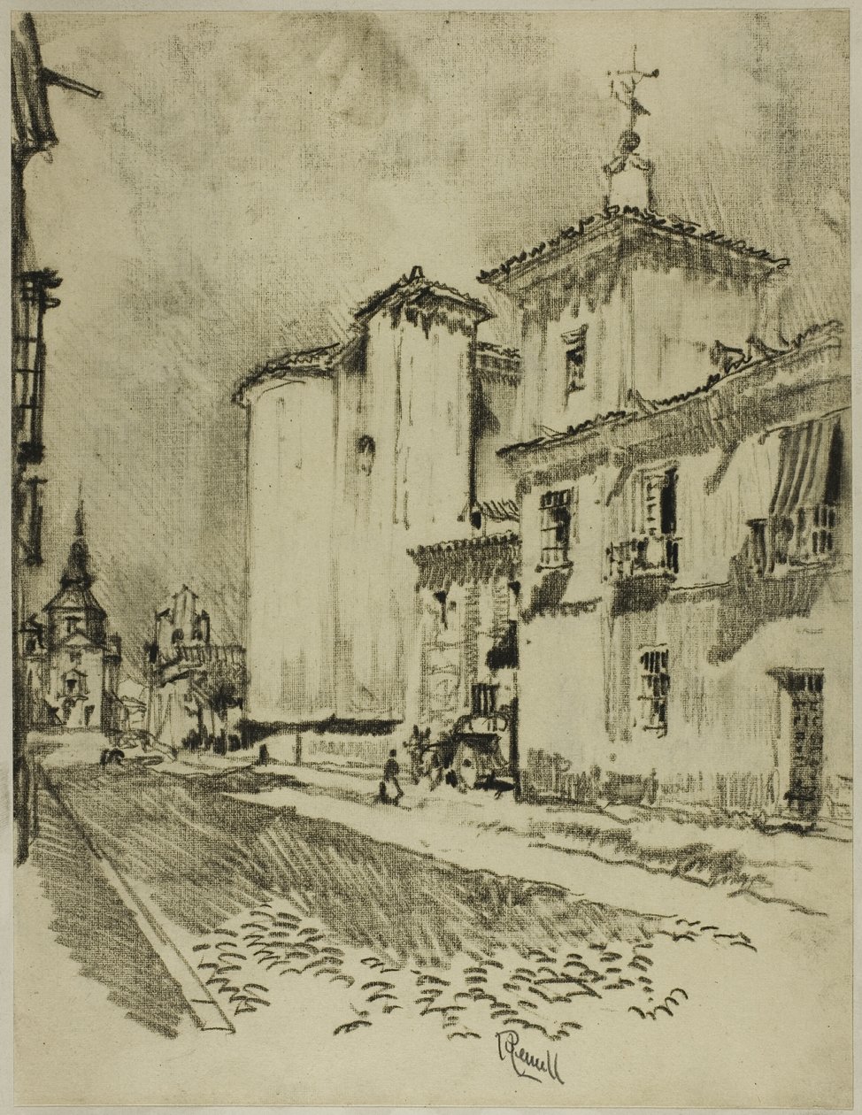 Höga och ståtliga kyrkor av Joseph Pennell