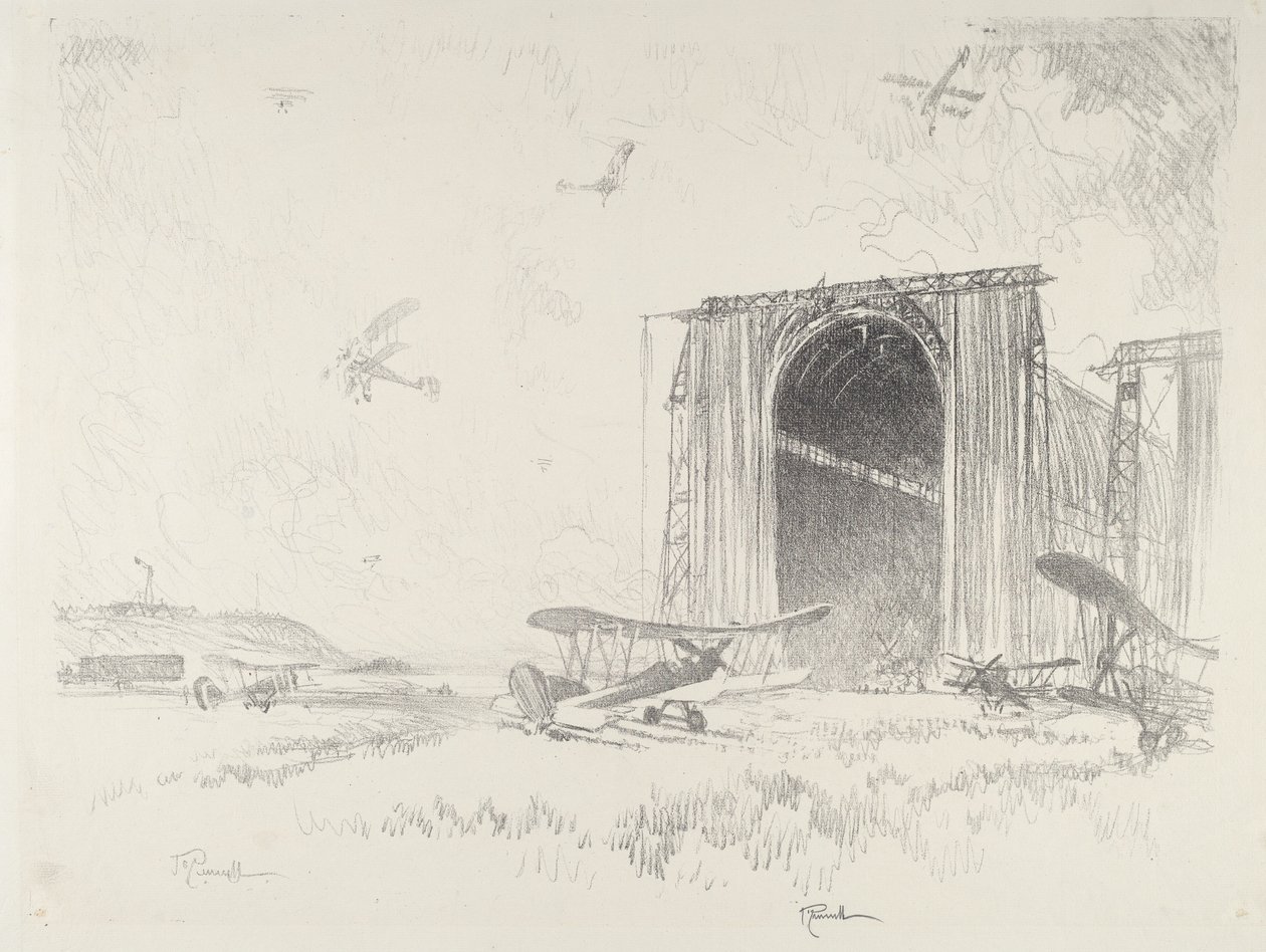 Ballongskjulet av Joseph Pennell