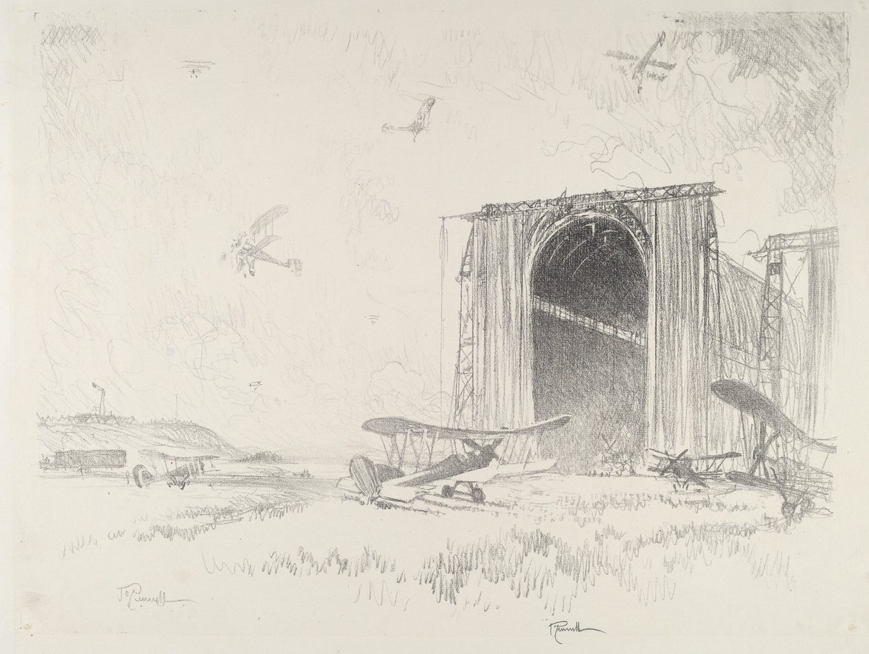 Ballongskjulet av Joseph Pennell