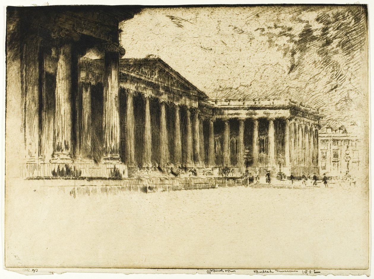 Brittiska museumet av Joseph Pennell