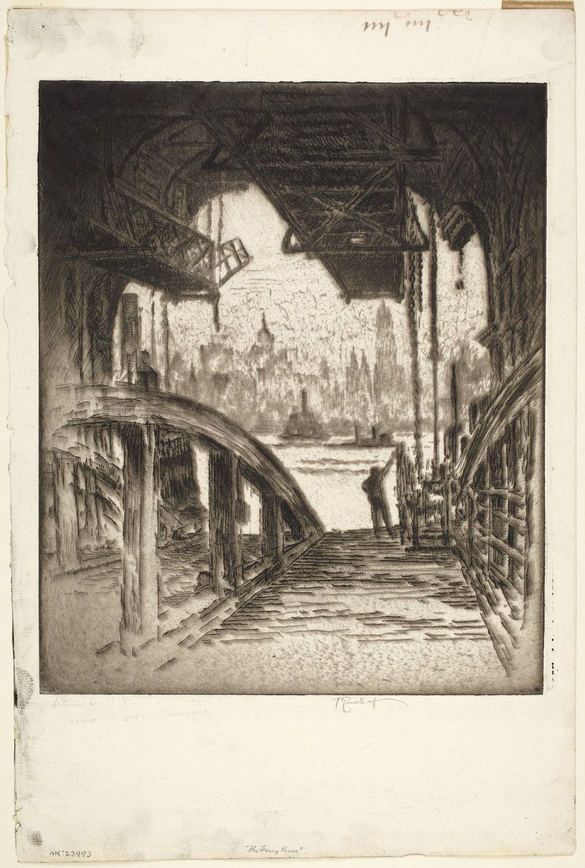 Färjhuset av Joseph Pennell