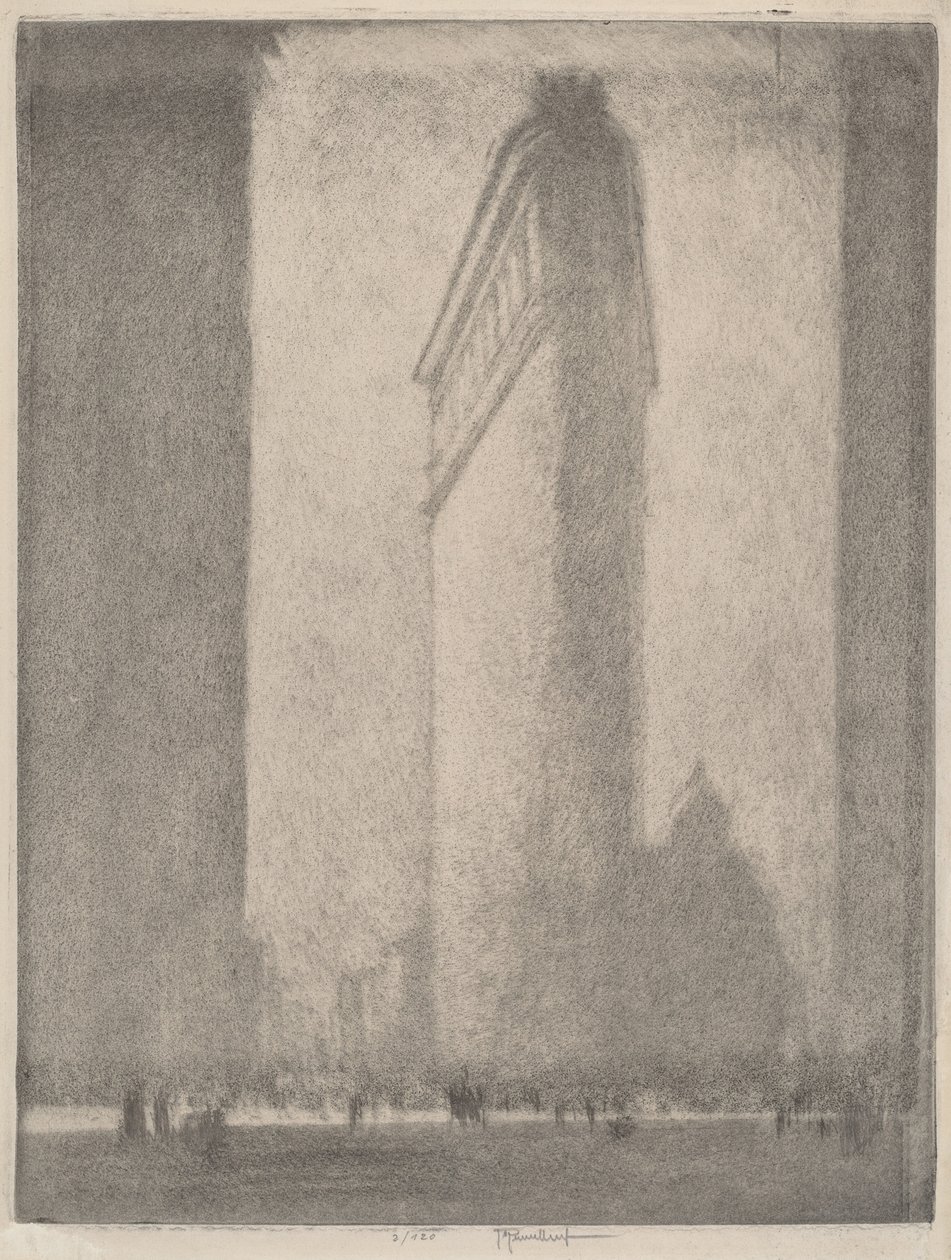 Flat Iron New York av Joseph Pennell