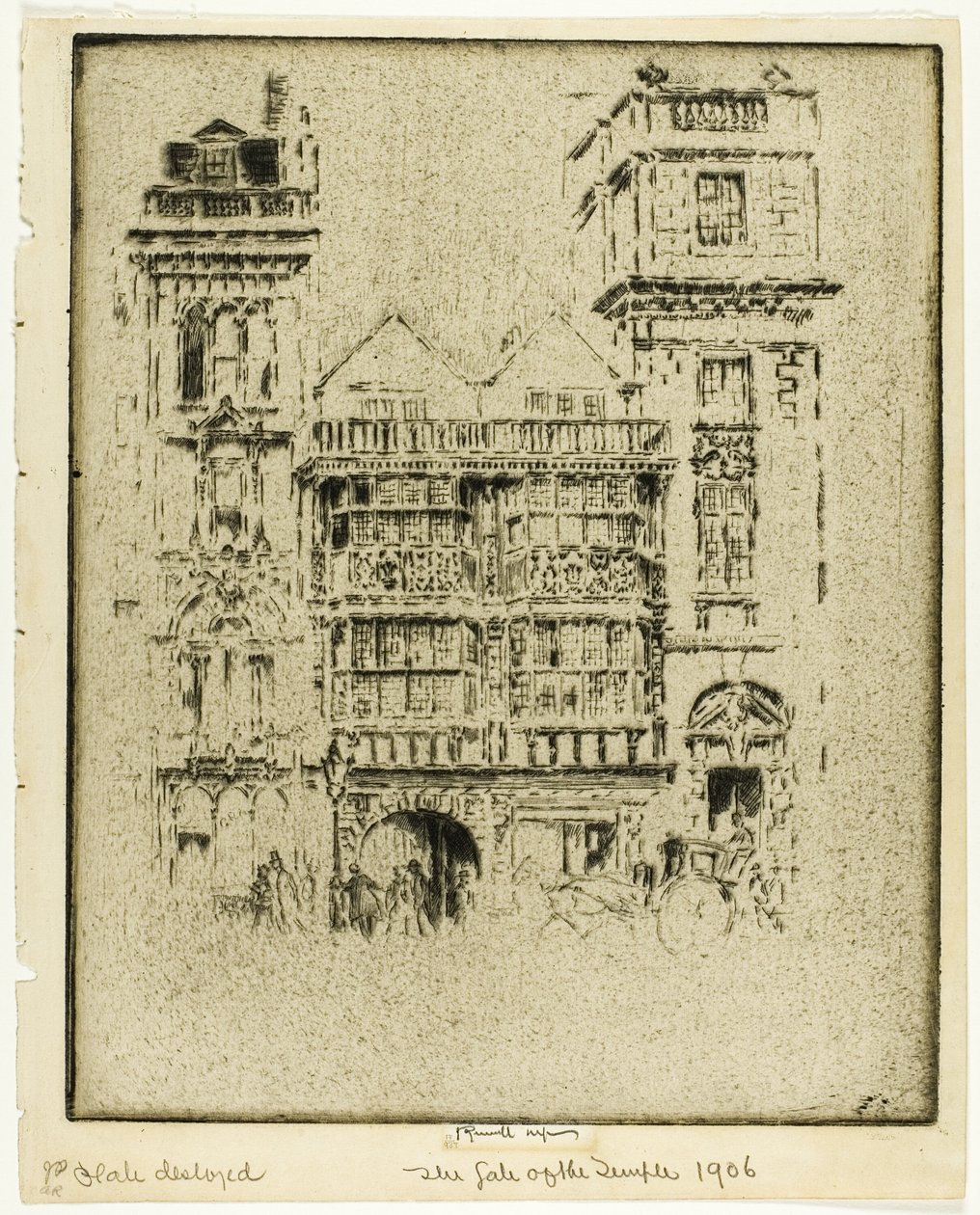 Templets port av Joseph Pennell