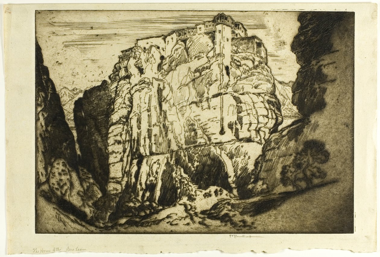 Baa Laams hem av Joseph Pennell
