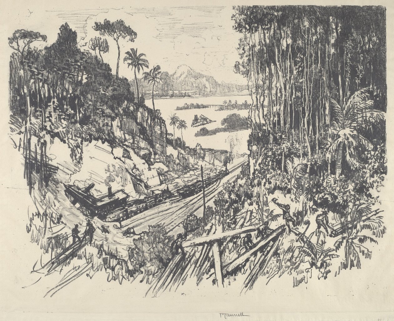 Djungeln av Joseph Pennell