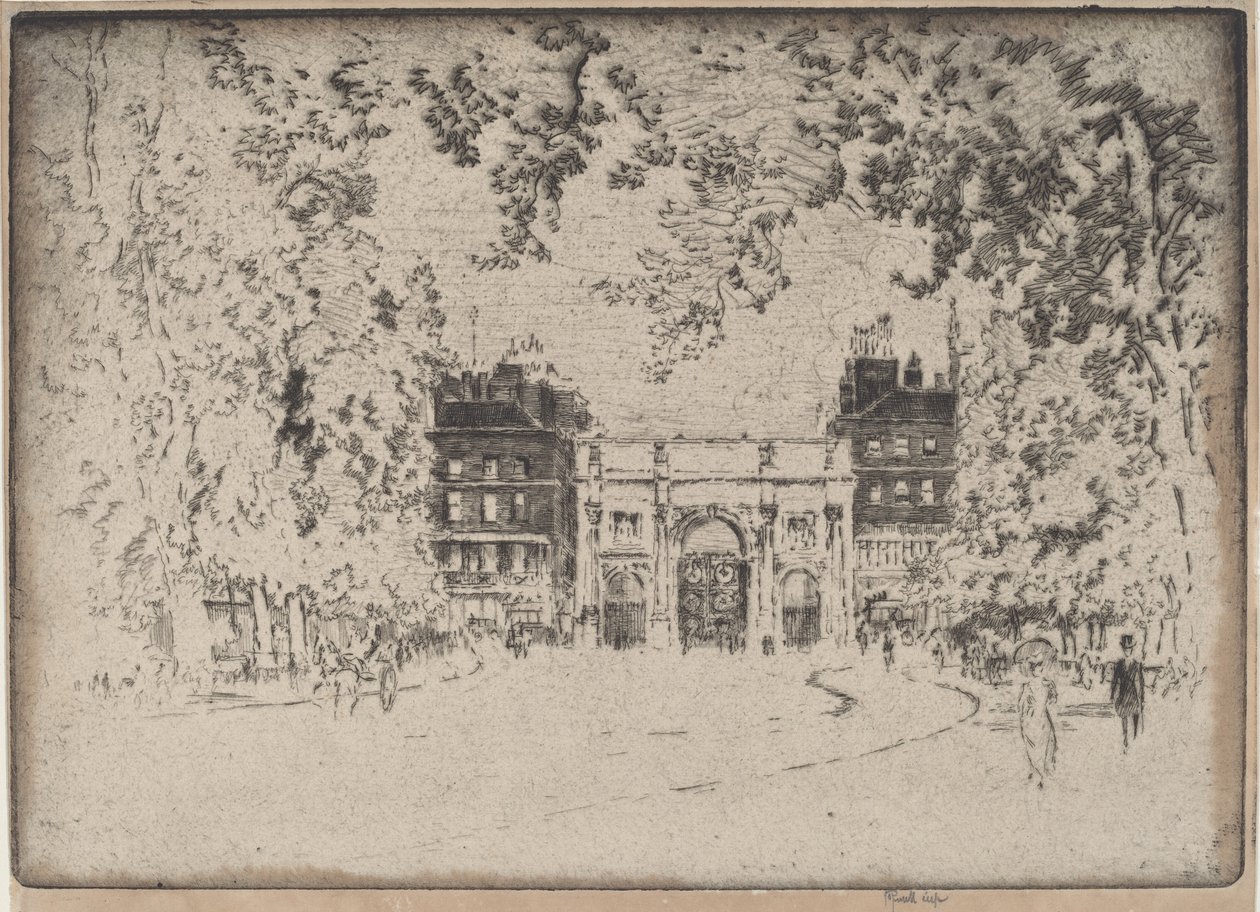 Marmorbågen av Joseph Pennell