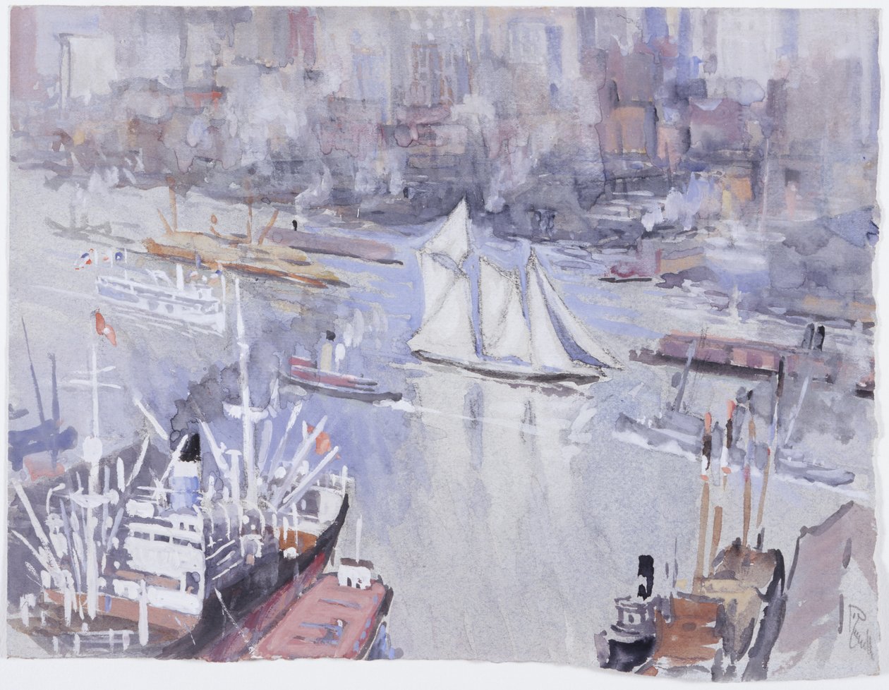 Skonaren av Joseph Pennell