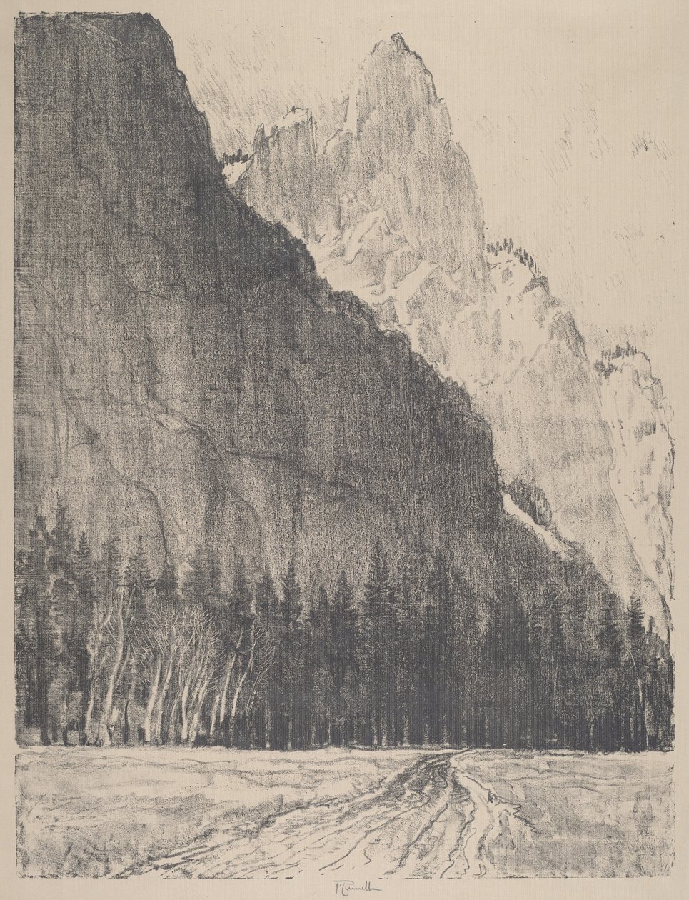 Vaktposten av Joseph Pennell