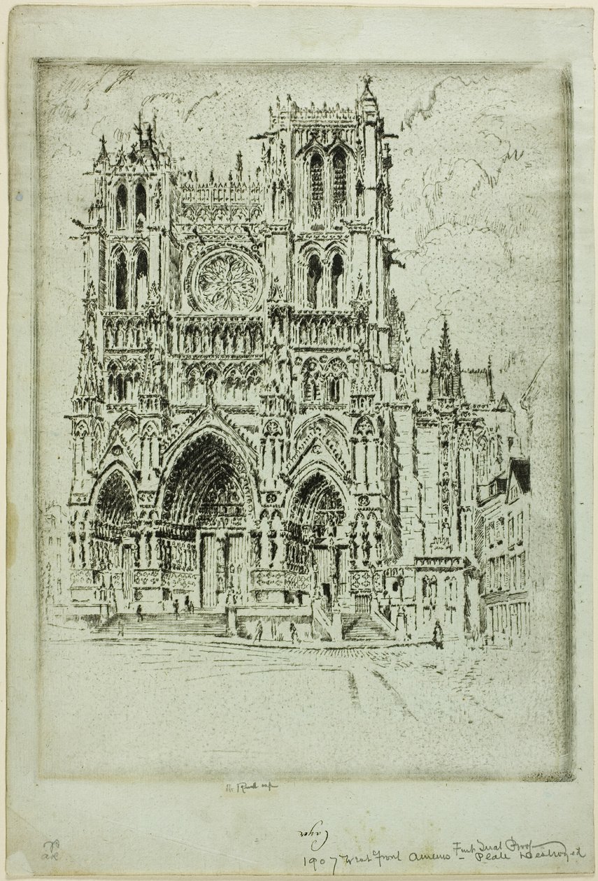 Västra fronten, Amiens av Joseph Pennell