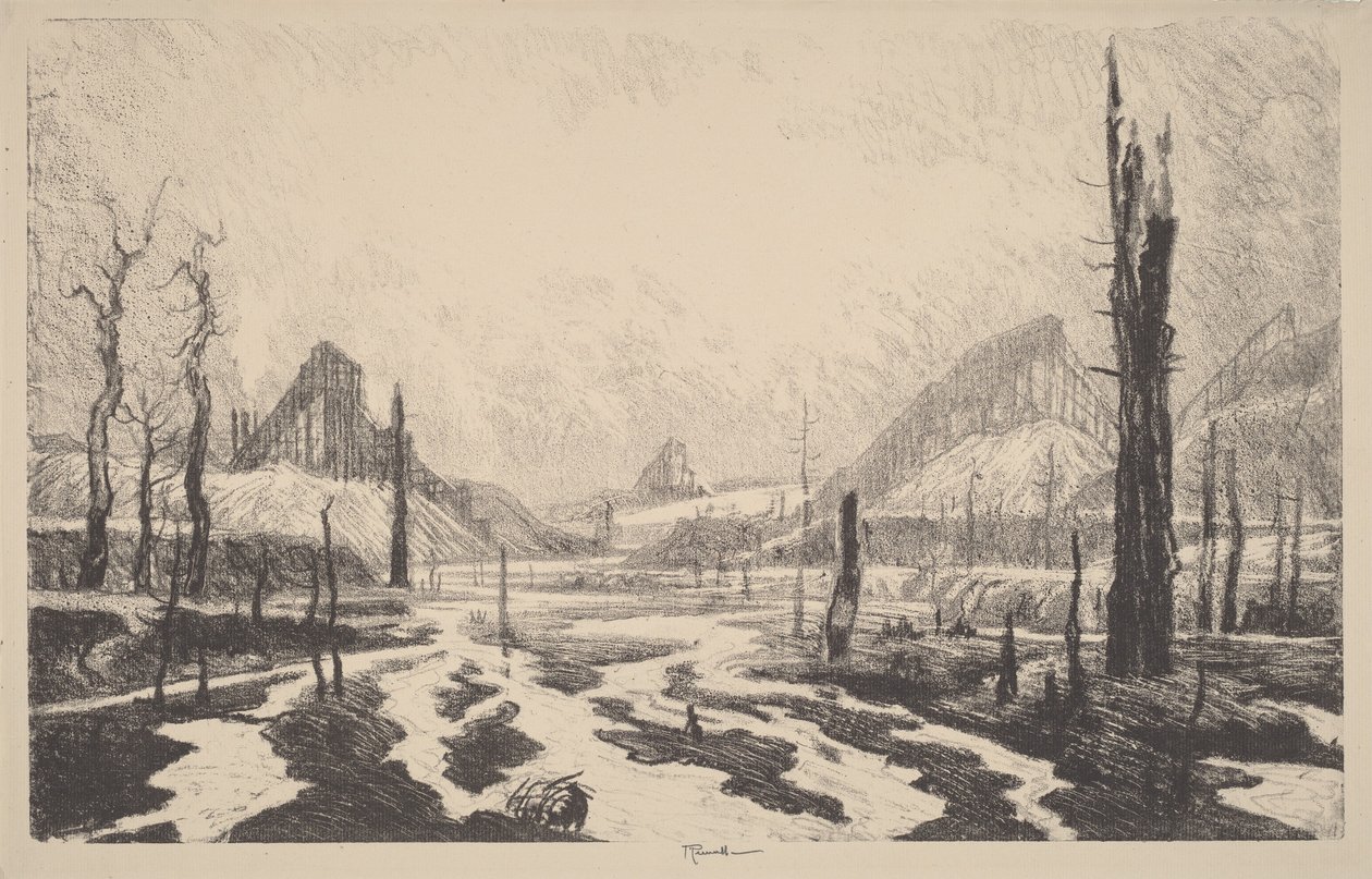 Ödeläggelsens dal av Joseph Pennell