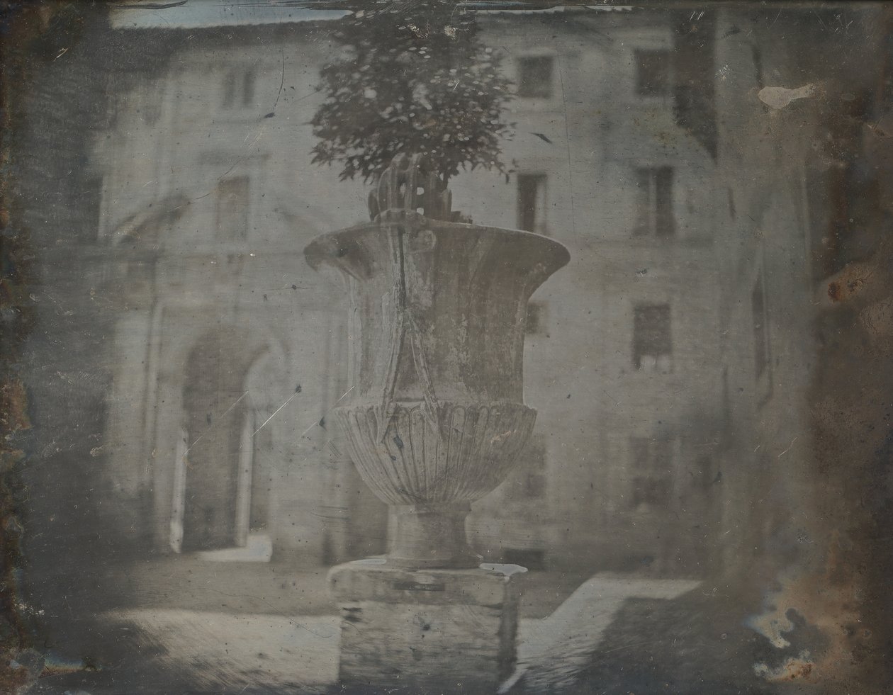 Vas, Santa Cecilia in Trastevere, Rom, 1842. av Joseph Philibert Girault De Prangey