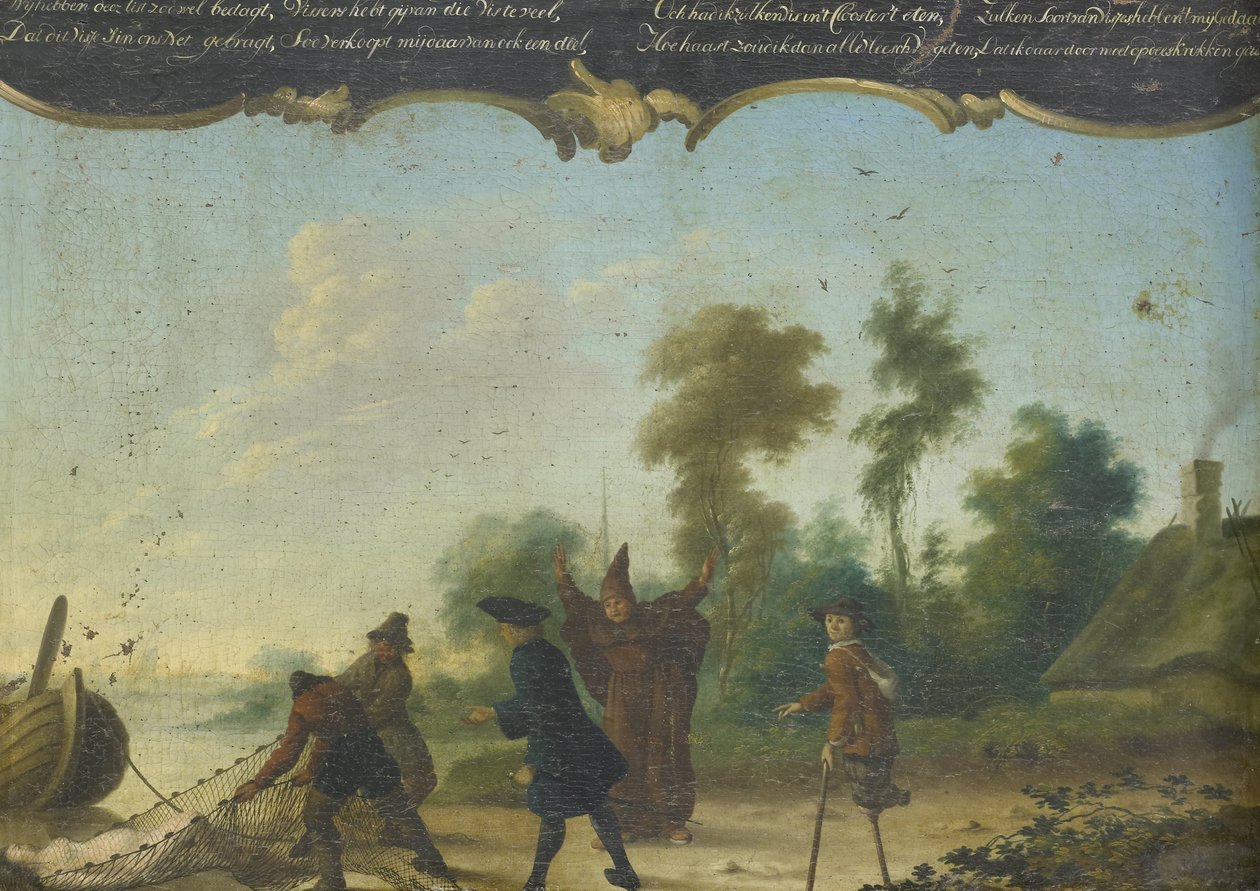 Allegori om fri kärlek av Joseph Pierre Vianey