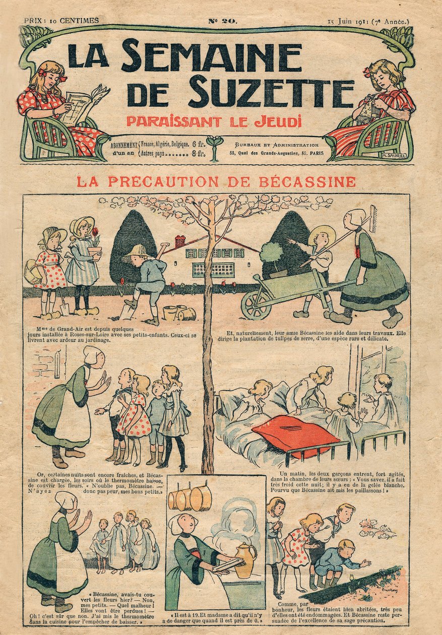 Becassine av Joseph Porphyre Pinchon