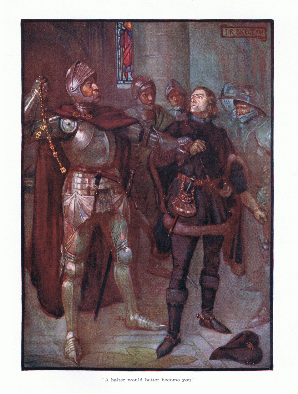 En grimma skulle bättre bli du, 1910 av Joseph Ratcliffe Skelton