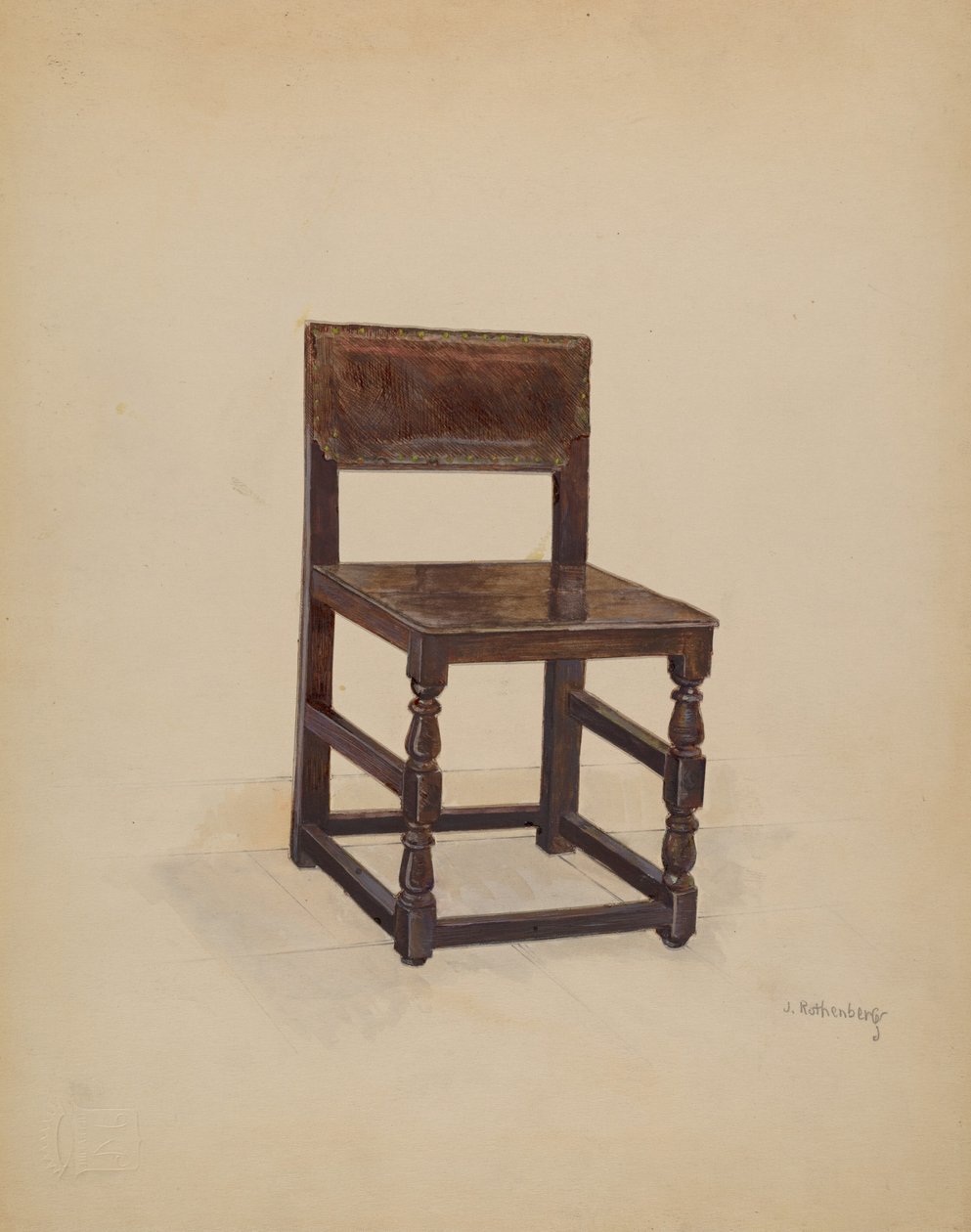 Sidostol, 1936. av Joseph Rothenberg