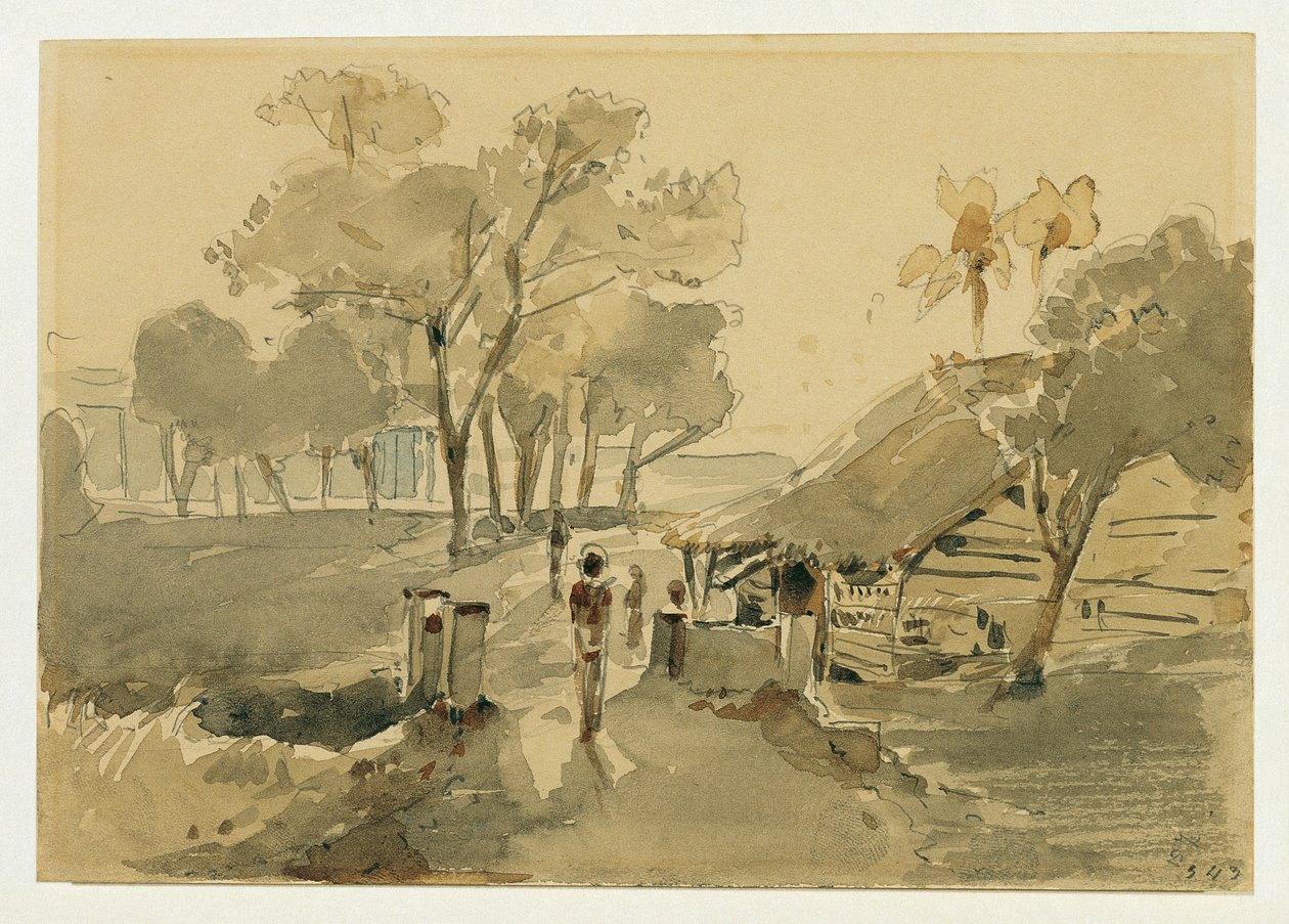 Point de Galle i Ceylon (Sri Lanka) av Joseph Selleny