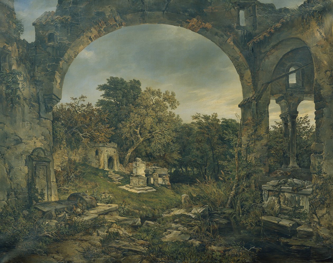 ödslig kyrkogård av Joseph Selleny