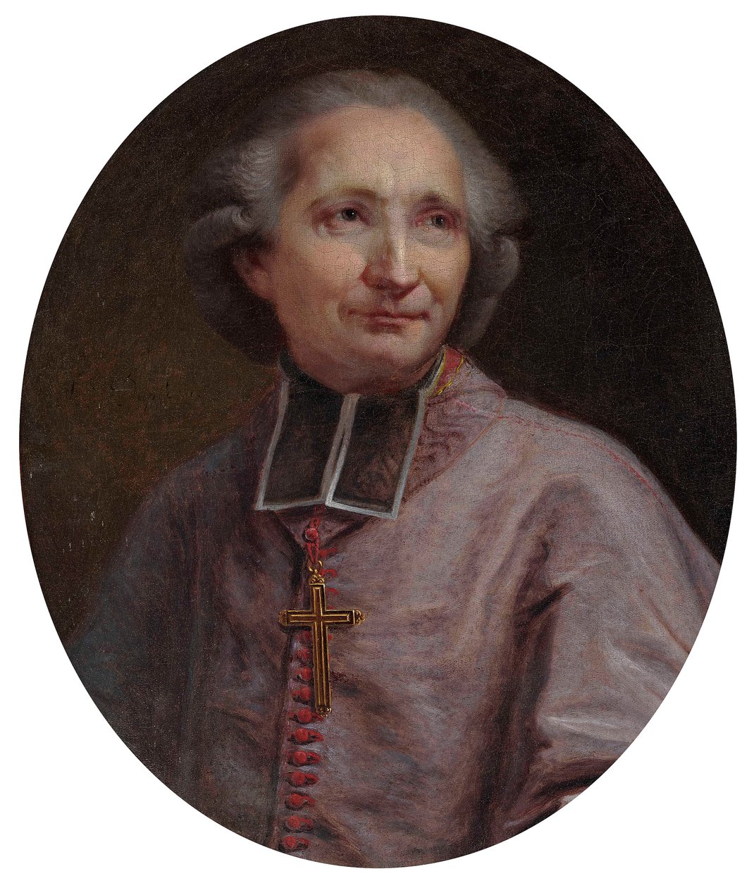 Antoine-Éléonor-Léon Leclerc de Juigné 1728-1811, andra hälften av 1700-talet. av Joseph Siffred Duplessis