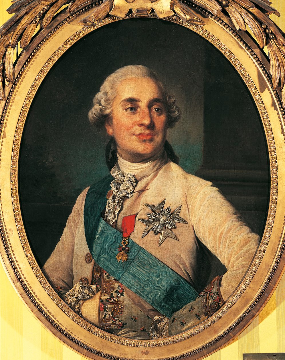 Porträtt av Ludvig XV av Frankrike, känd som den välälskade (Versailles av Joseph Siffred Duplessis