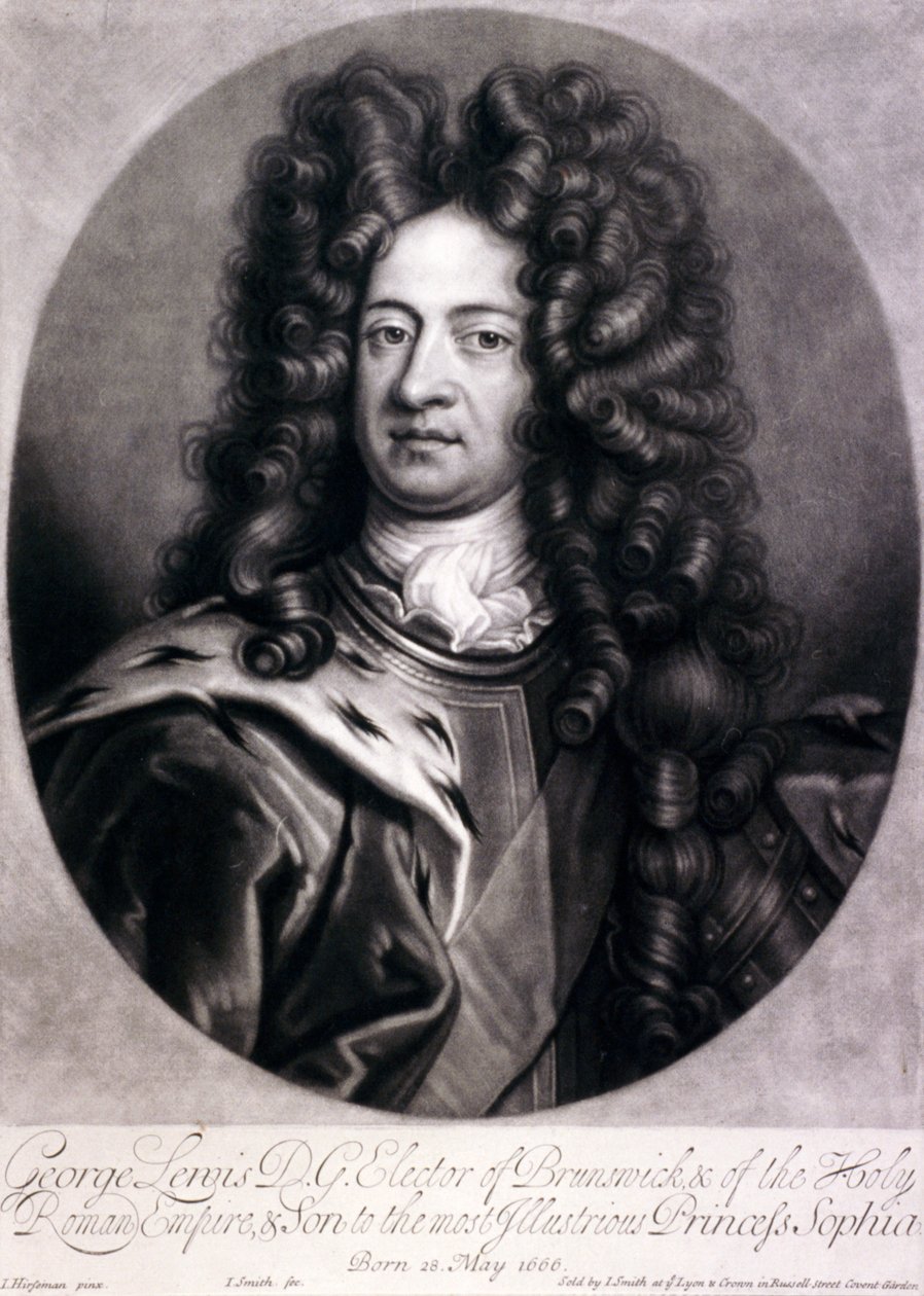 George I, kung av Storbritannien, c1700 av Joseph Smith