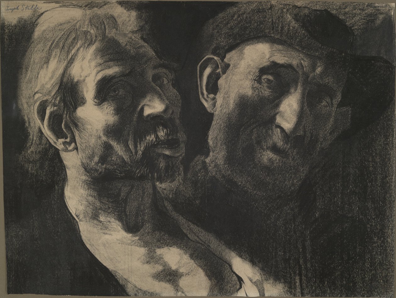 Gruvarbetare av Joseph Stella