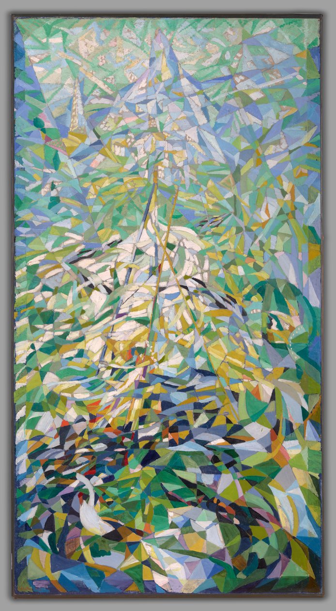 Spring (The Procession), ca 1914-16 (olja på duk) av Joseph Stella