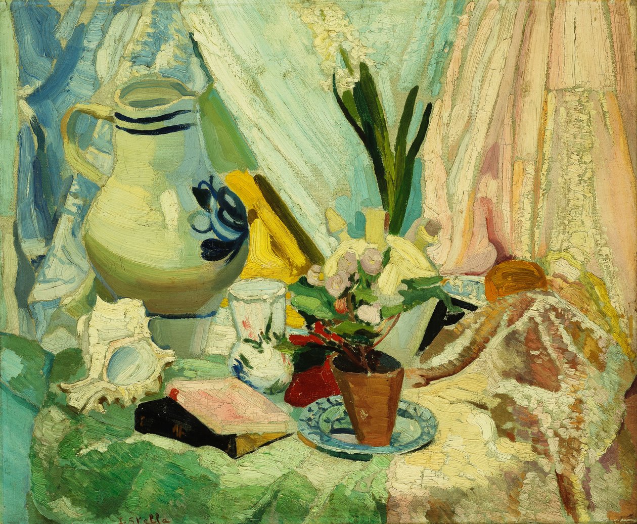 Fortfarande liv av Joseph Stella