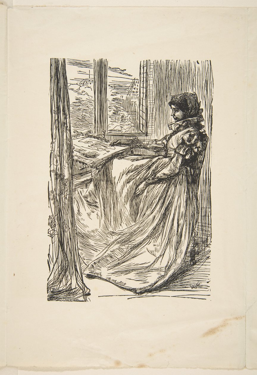 Morgonen före massakern i St. Bartolomeus en gång i veckan, 16 augusti 1862, 1862. av Joseph Swain