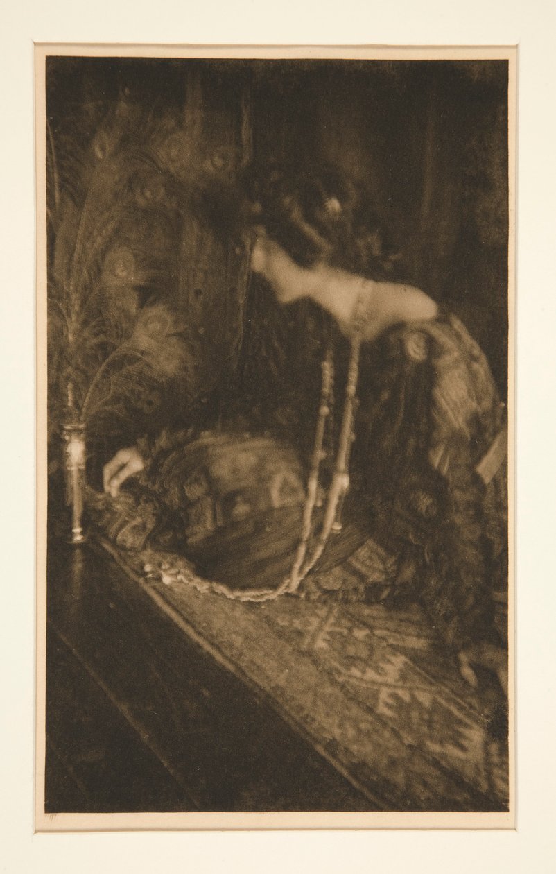 Lenore, skylt för tidskriften Camera Work av Joseph T. Keiley