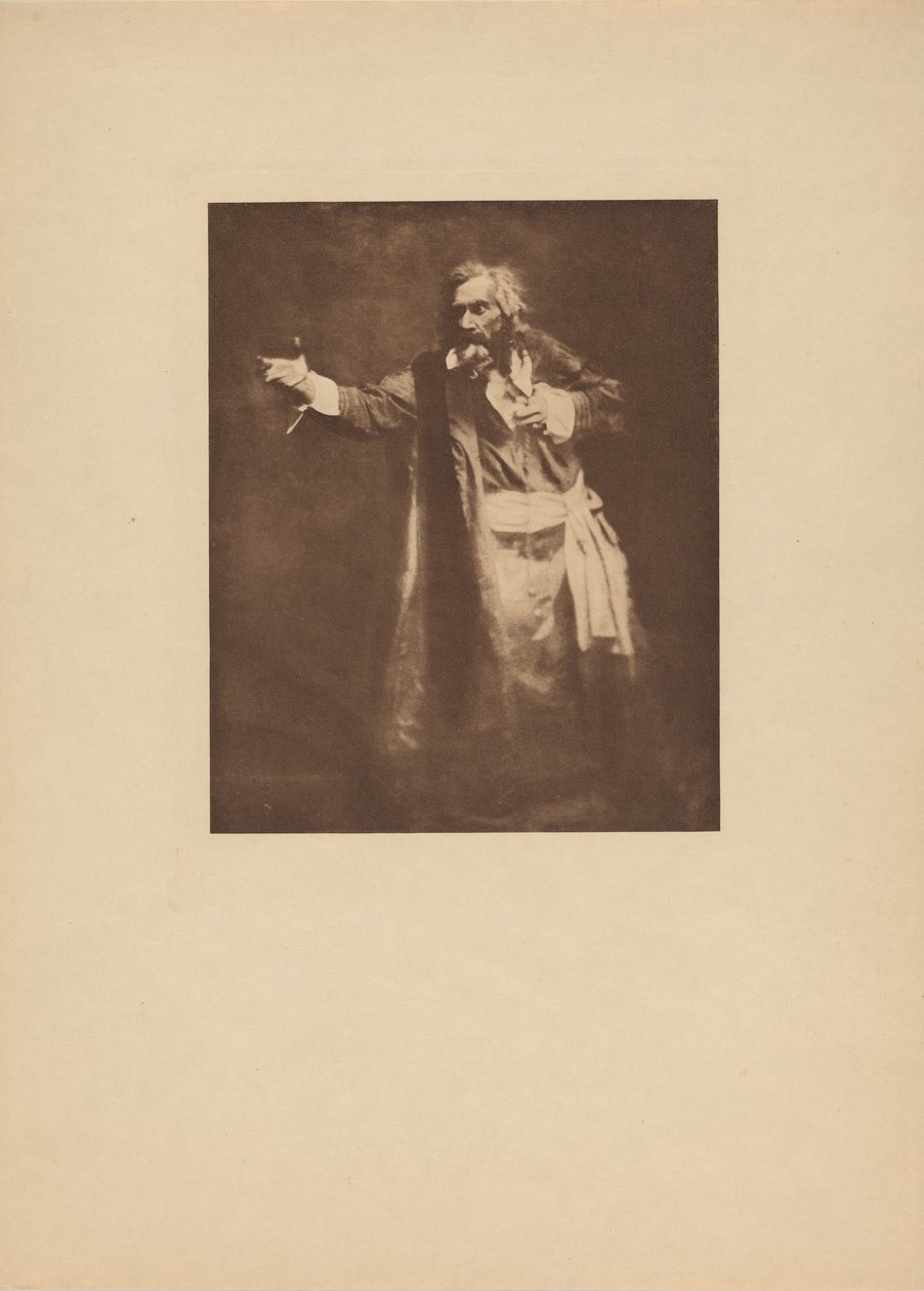 Shylock - En skiss,1901 (foto) av Joseph T. Keiley