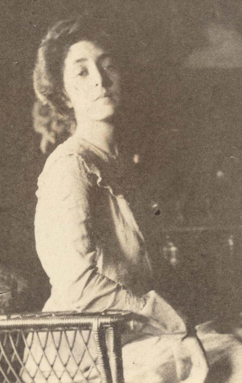 Mercedes av Cordoba, ca. 1900. av Joseph Turner Keiley