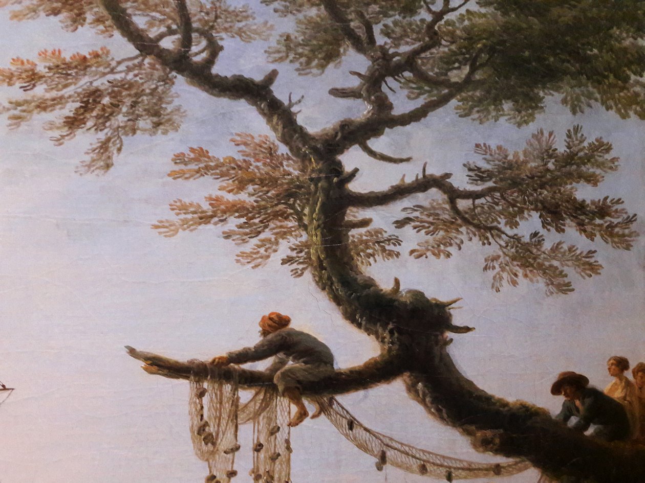 Utsikt över en hamn på morgonen (Morgon)


 (detalj). av Joseph Vernet