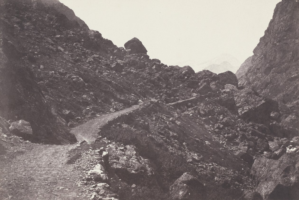 St. Frälsare. Vägen till kaos som leder till Gavarnie (Saint-Sauveur. Vägen till kaos som leder till Gavarnie) av Joseph Vigier