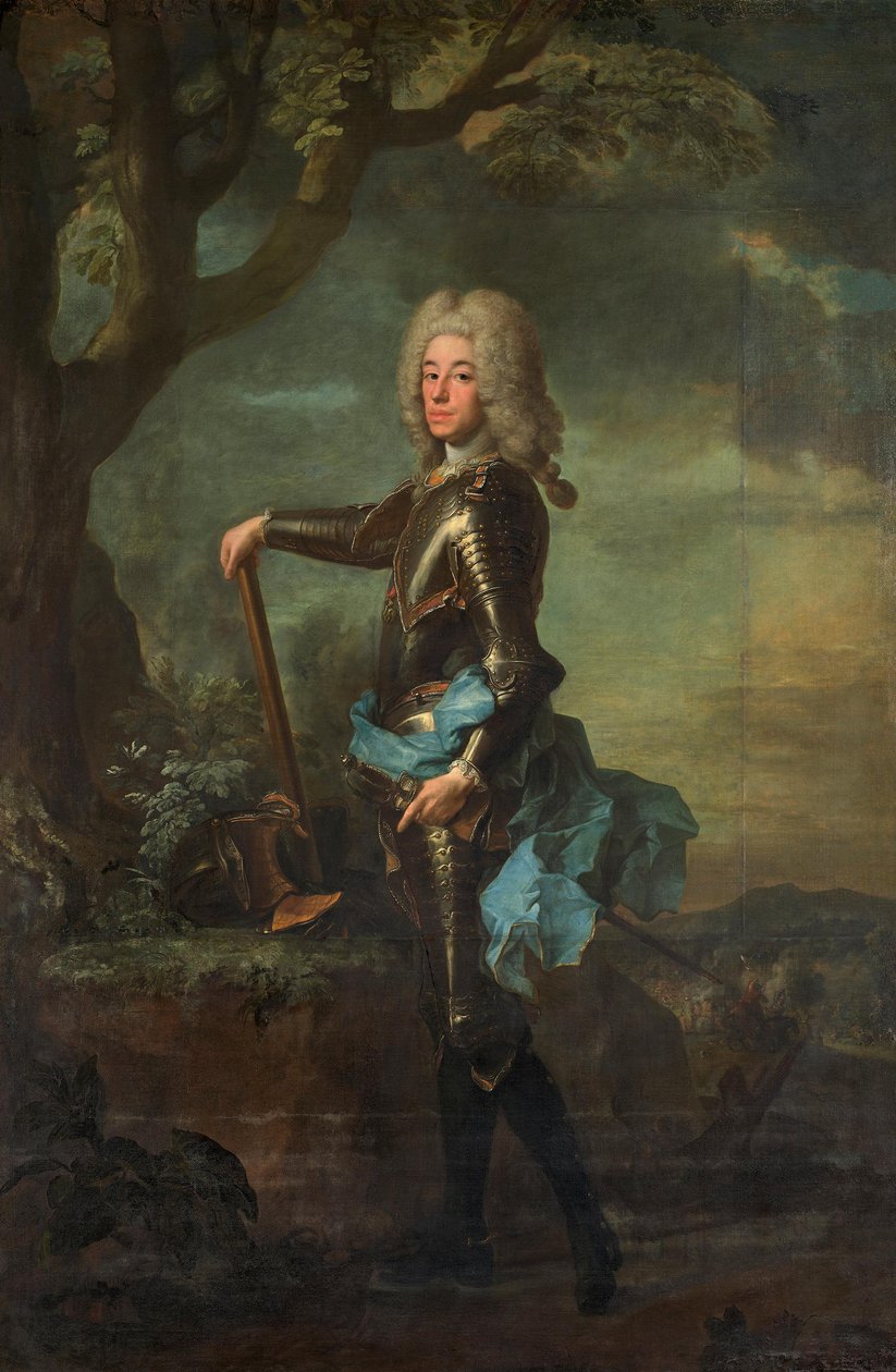 Kurfurst Karl Albrecht av Bayern, senare kejsar Karl VII (1697-1745) av Joseph Vivien